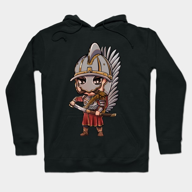 The Majestic Warriors of Poland: Polish Winged Hussars Hoodie by Holymayo Tee